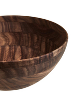 Cook Nook Rosi Large Round Sheesham Wood Salad Bowl