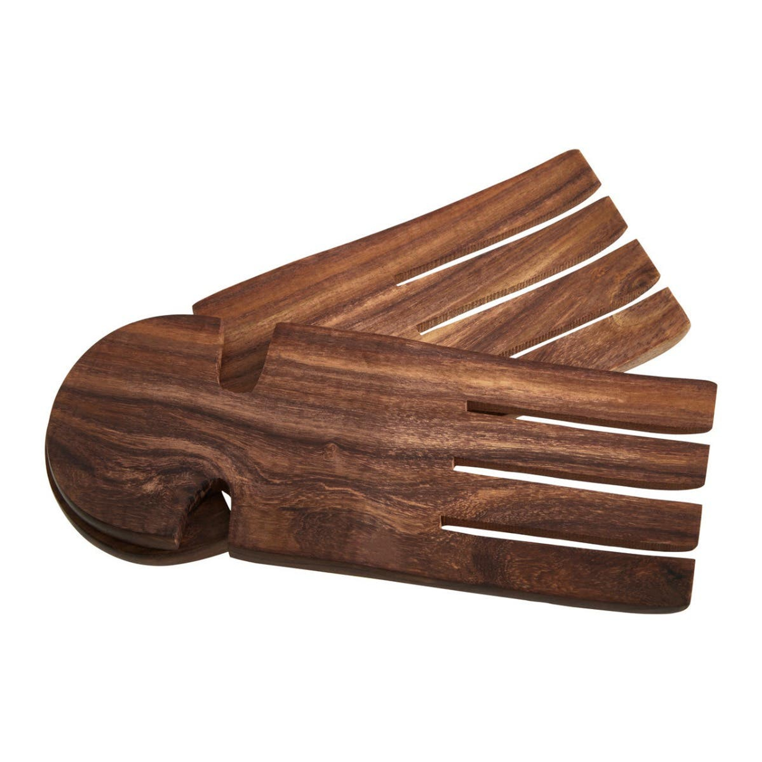 Cook Nook Rosi Sheesham Wood Salad Hand Servers