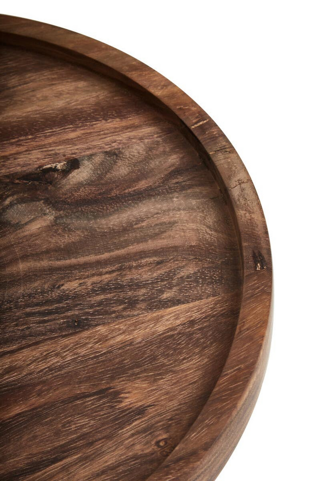 Cook Nook Rosi Large Round Sheesham Wood Tray