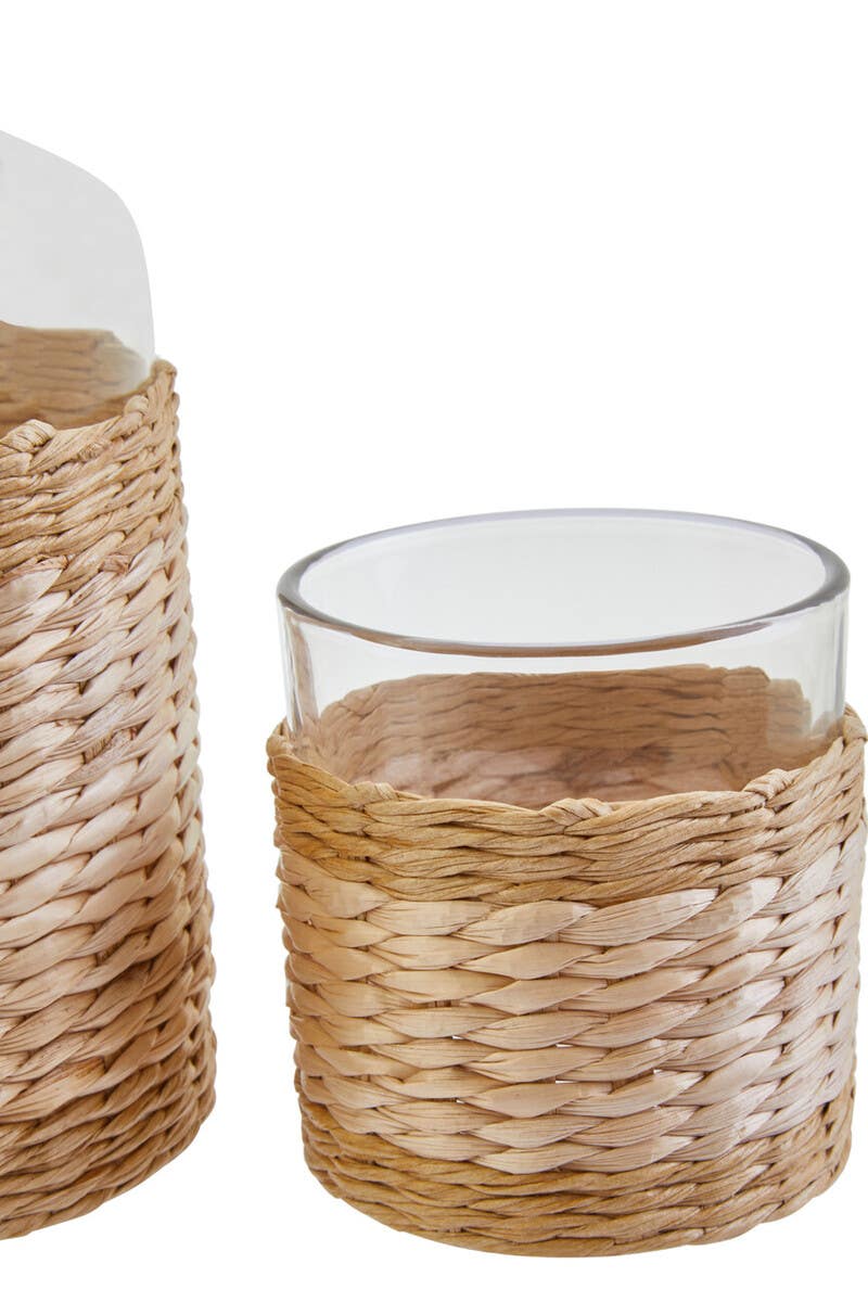 Juno Three Piece Glass And Decanter Set
