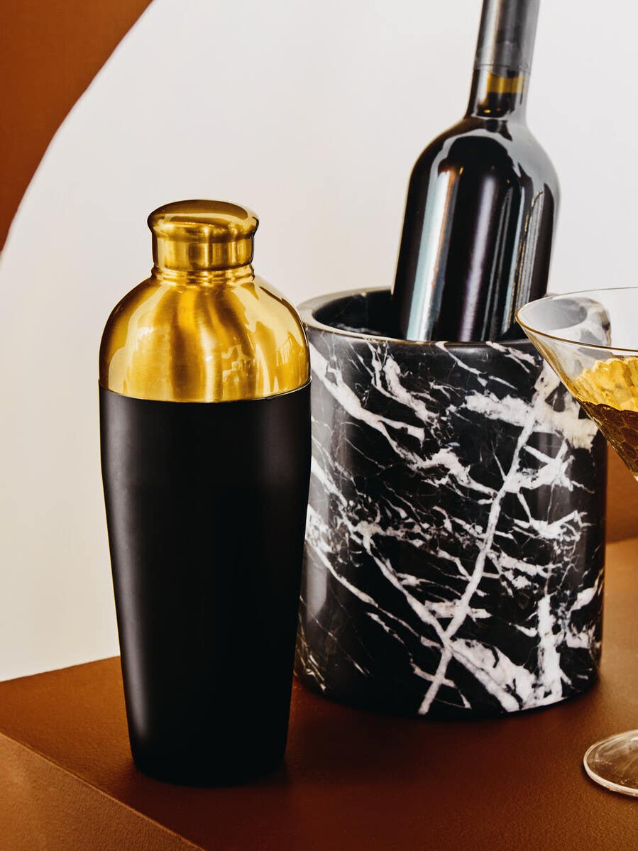 Salmo Black Marble Wine Cooler