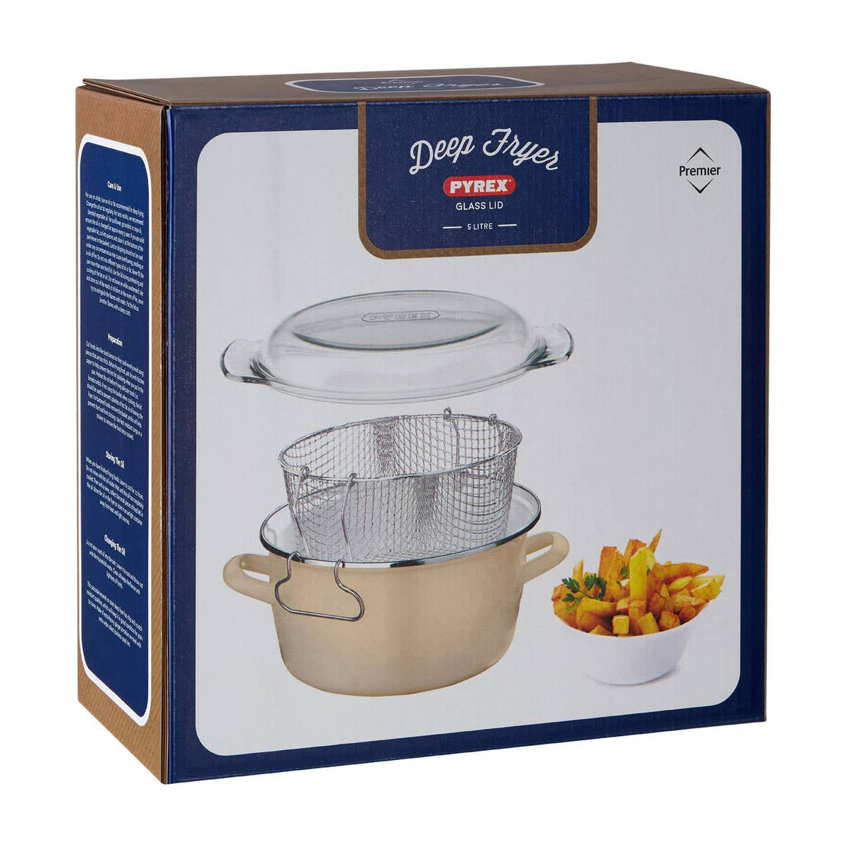 Telo Cream Deep Fryer
