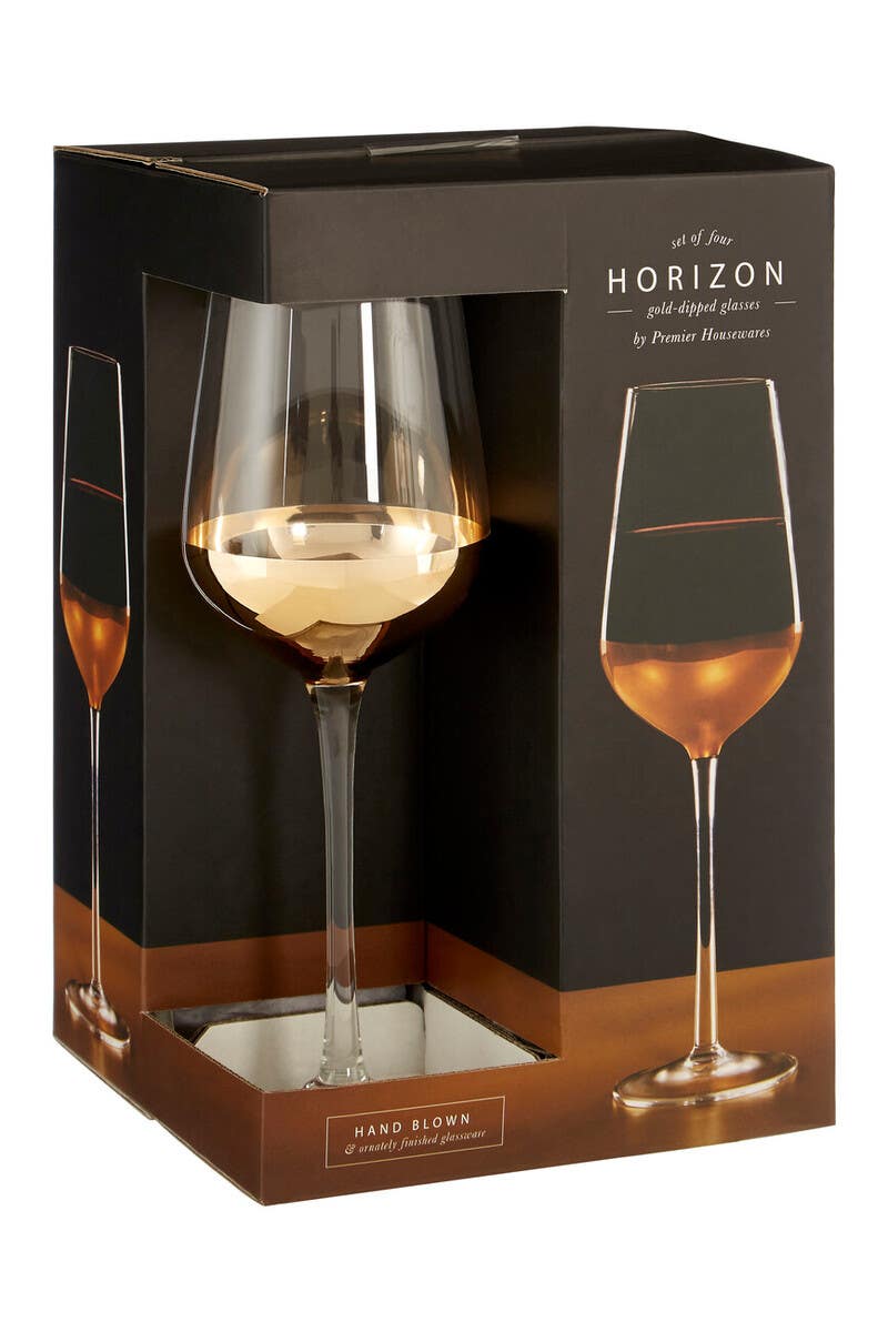 Horizon Set Of Four Wine Glasses.