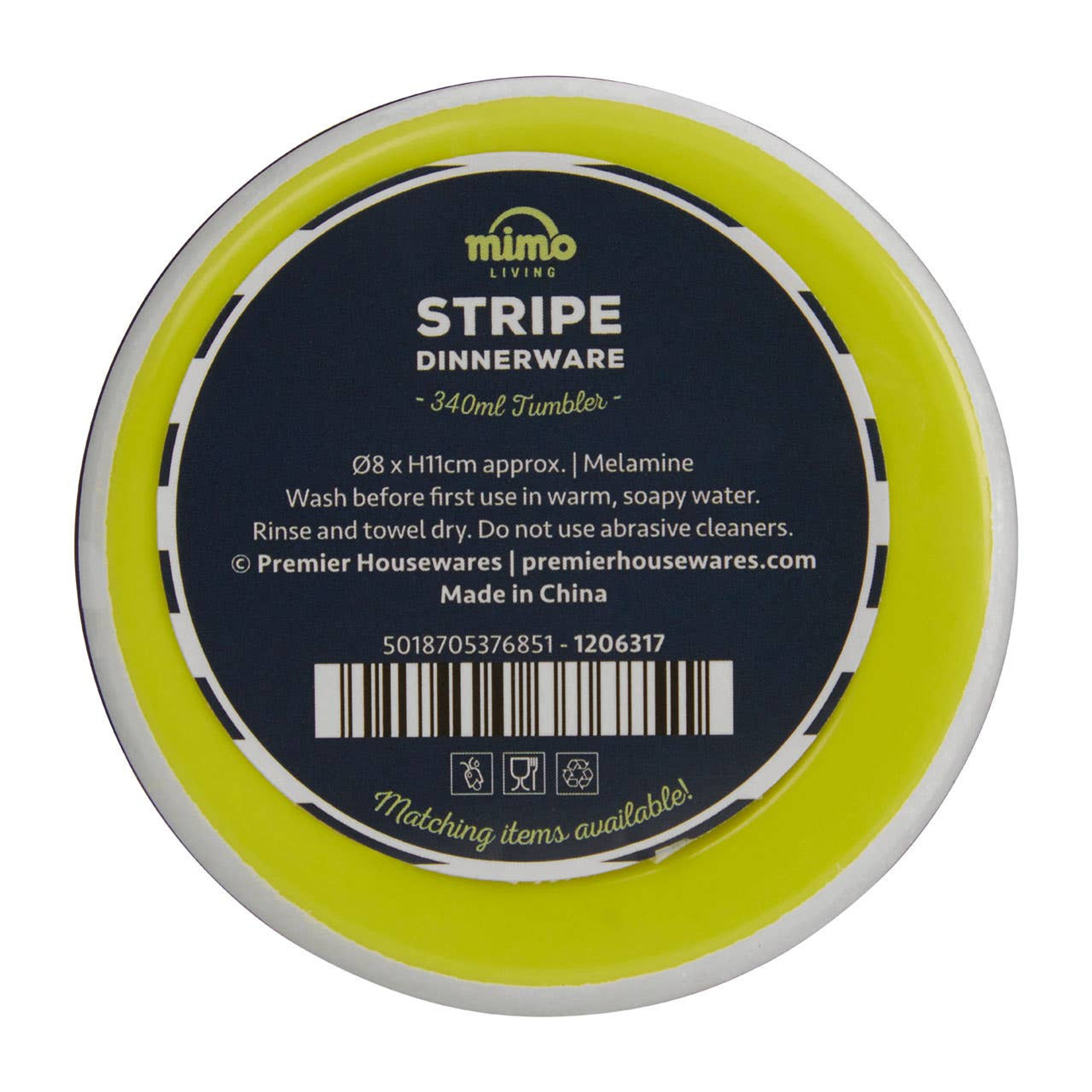 Cook Nook Mimo Stripe 340ml Tumbler