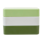 Cook Nook Grub Tub Three Compartment Green Lunch Box With Cutlery