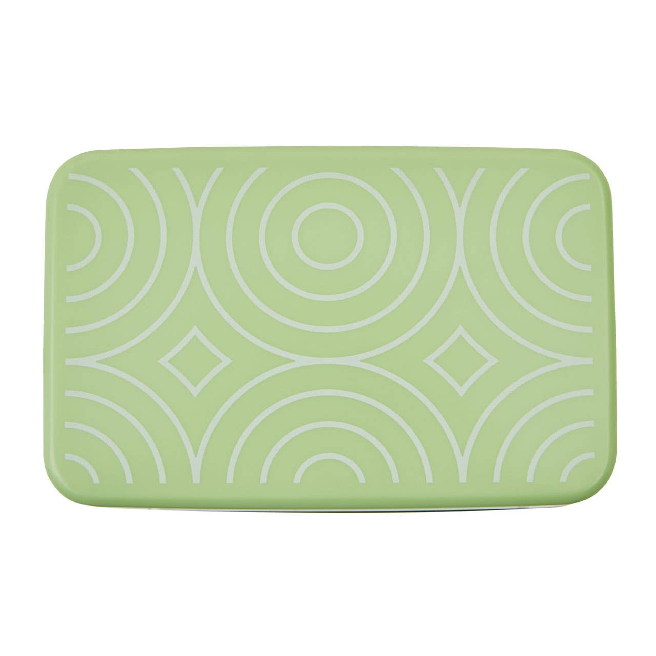 Cook Nook Grub Tub Three Compartment Green Lunch Box With Cutlery