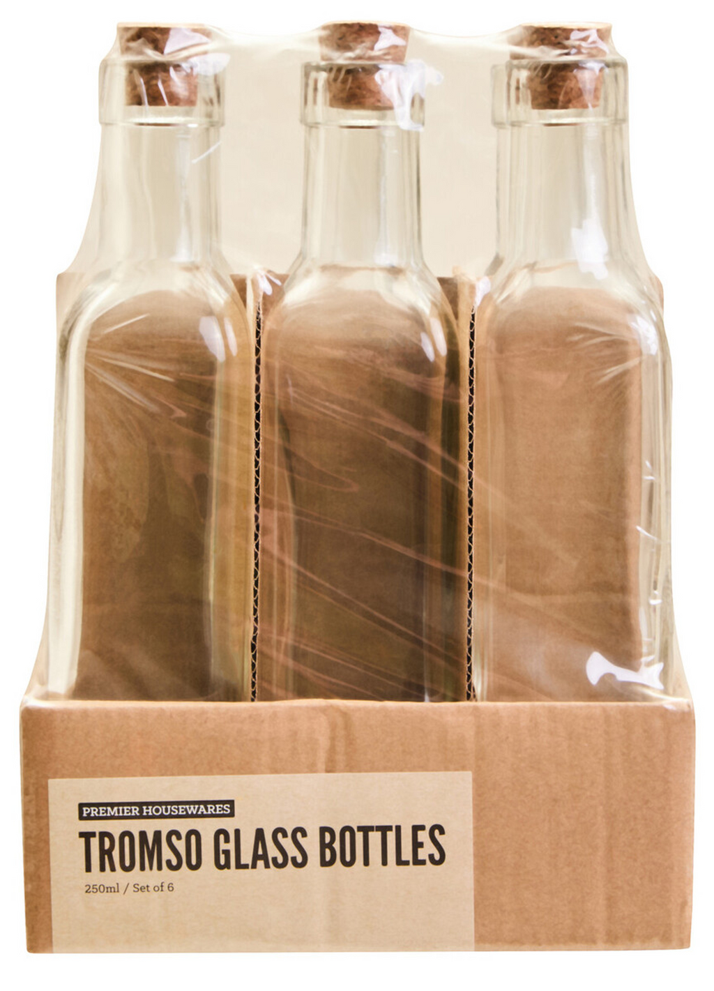 Cook Nook Tromso Set of 6 Glass Bottles