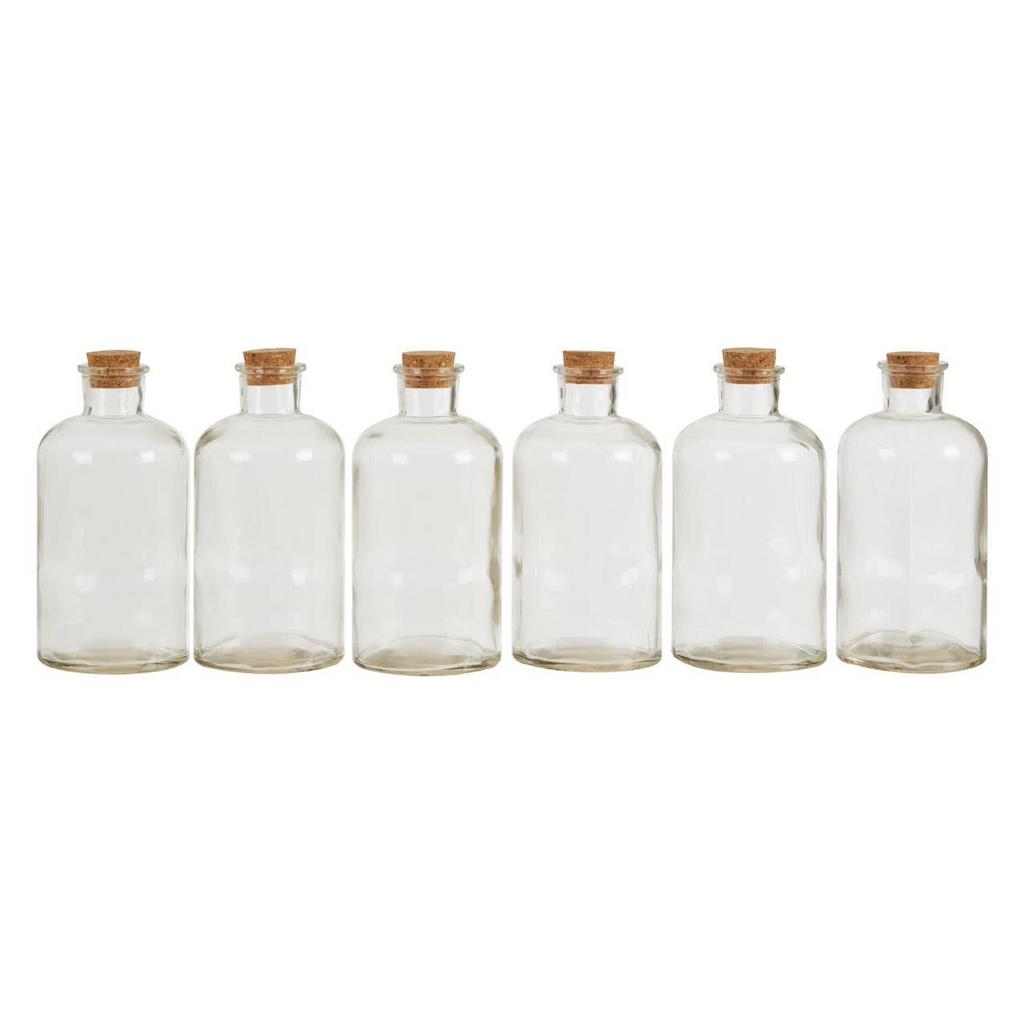 Cook Nook Tromso Set of 6 Round Glass Jars