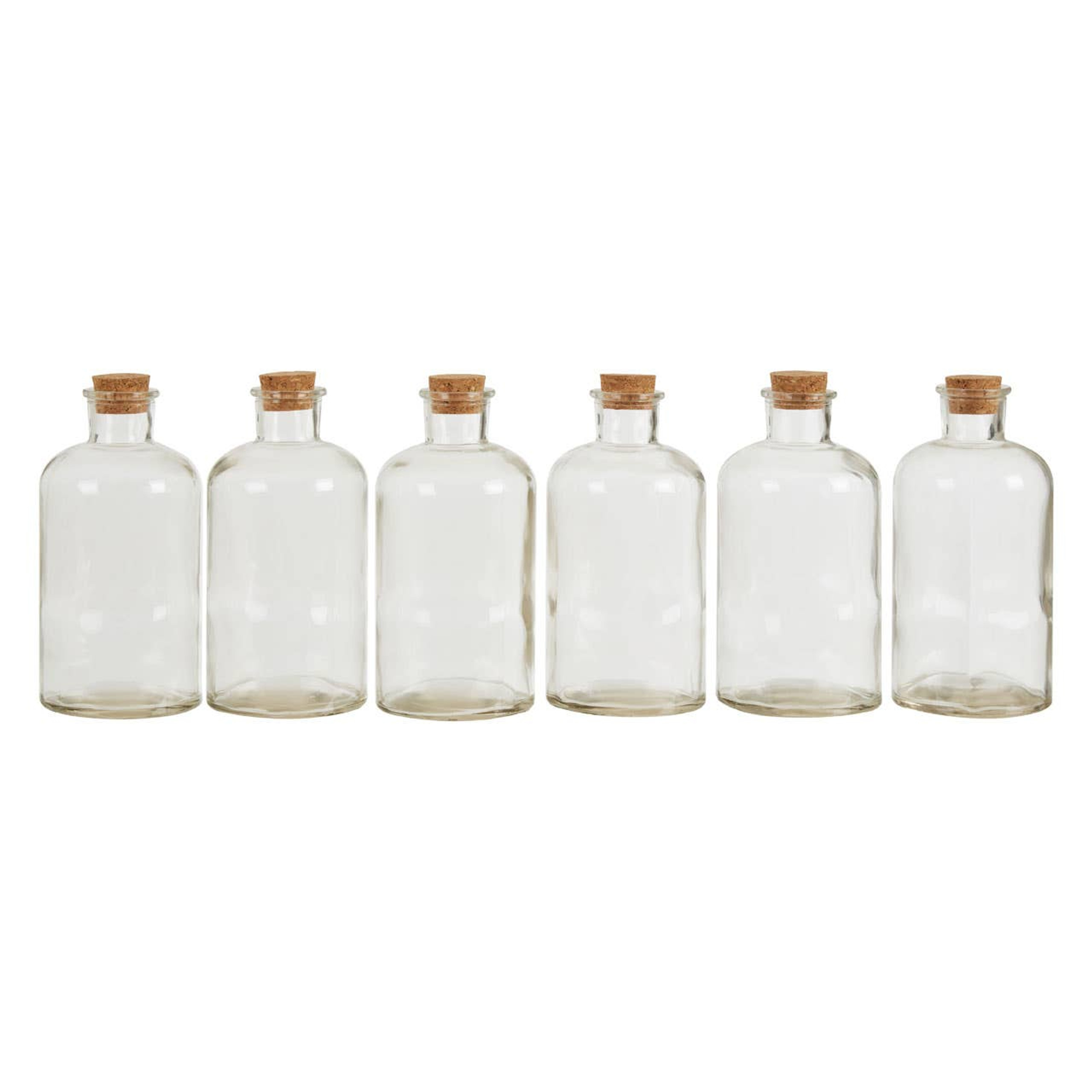 Cook Nook Tromso Set of 6 Round Glass Jars