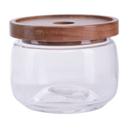 Cook Nook Tromso 560ml Round Glass Storage Jar