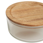 Cook Nook Freska 850ml Glass Container With Acacia Lid