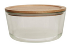 Cook Nook Freska 850ml Glass Container With Acacia Lid