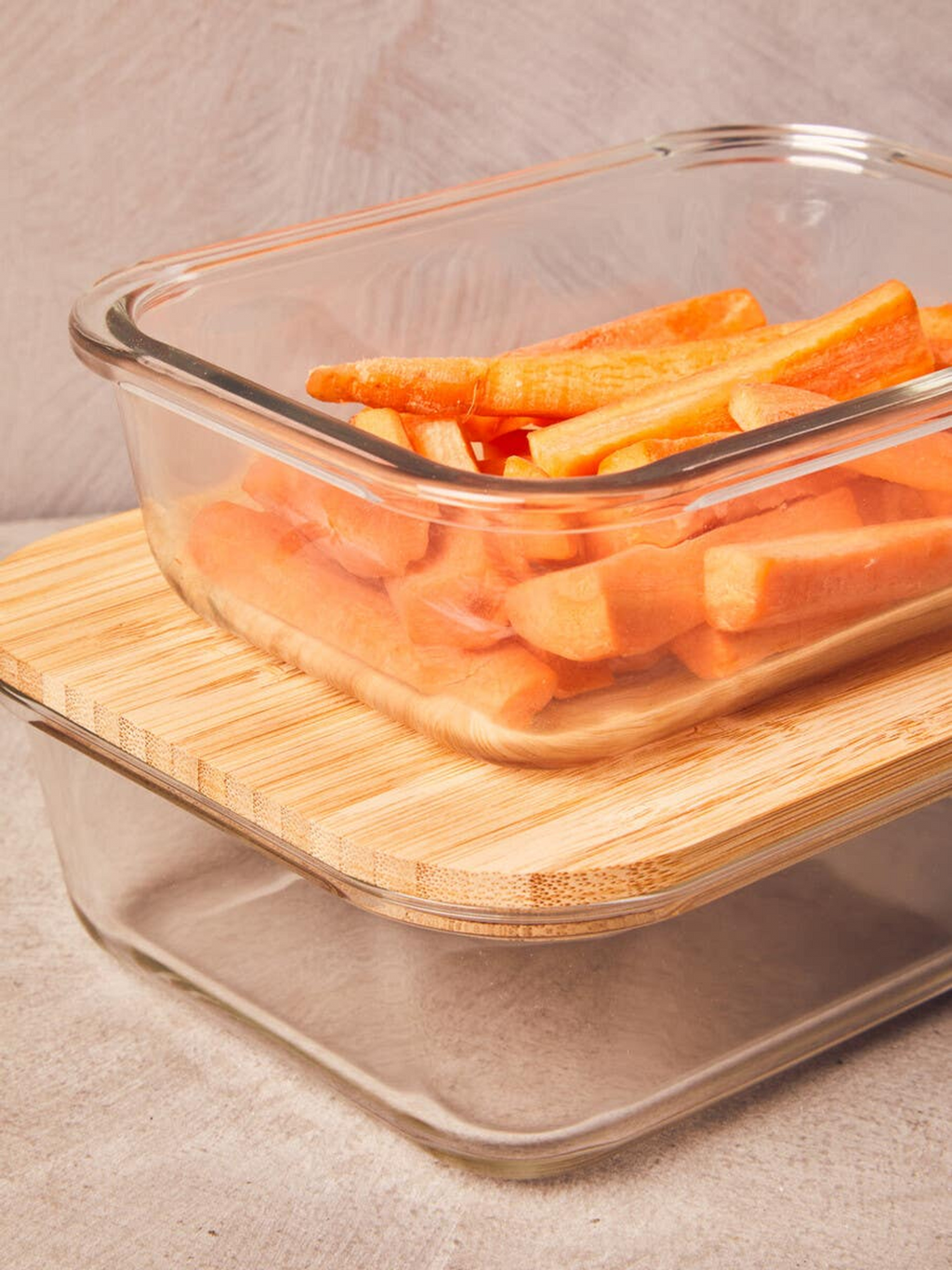 Cook Nook Freska 1040ml Glass Container With Bamboo Lid