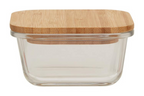 Cook Nook Freska 800ml Glass Container With Bamboo Lid