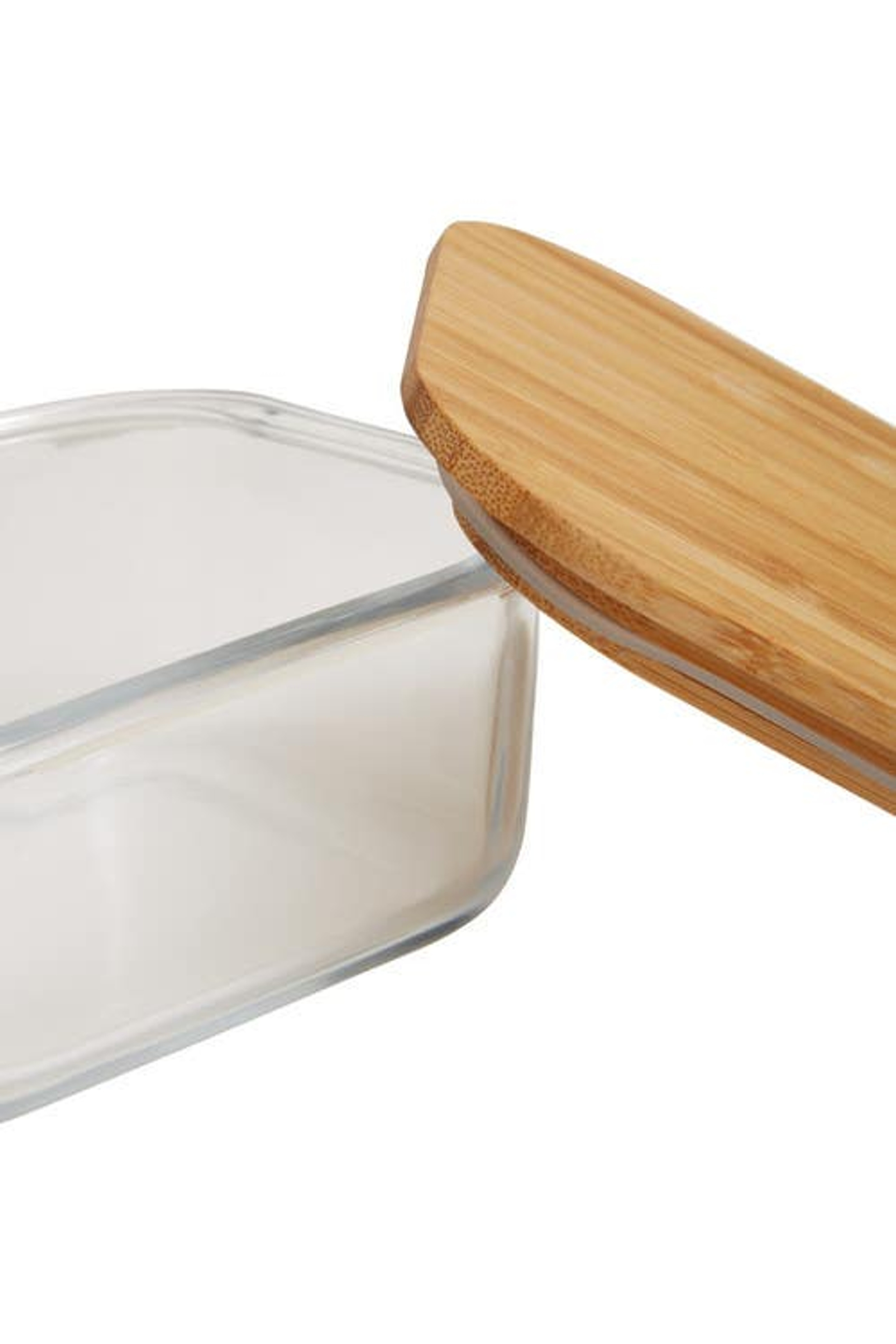 Cook Nook Freska 800ml Glass Container With Bamboo Lid