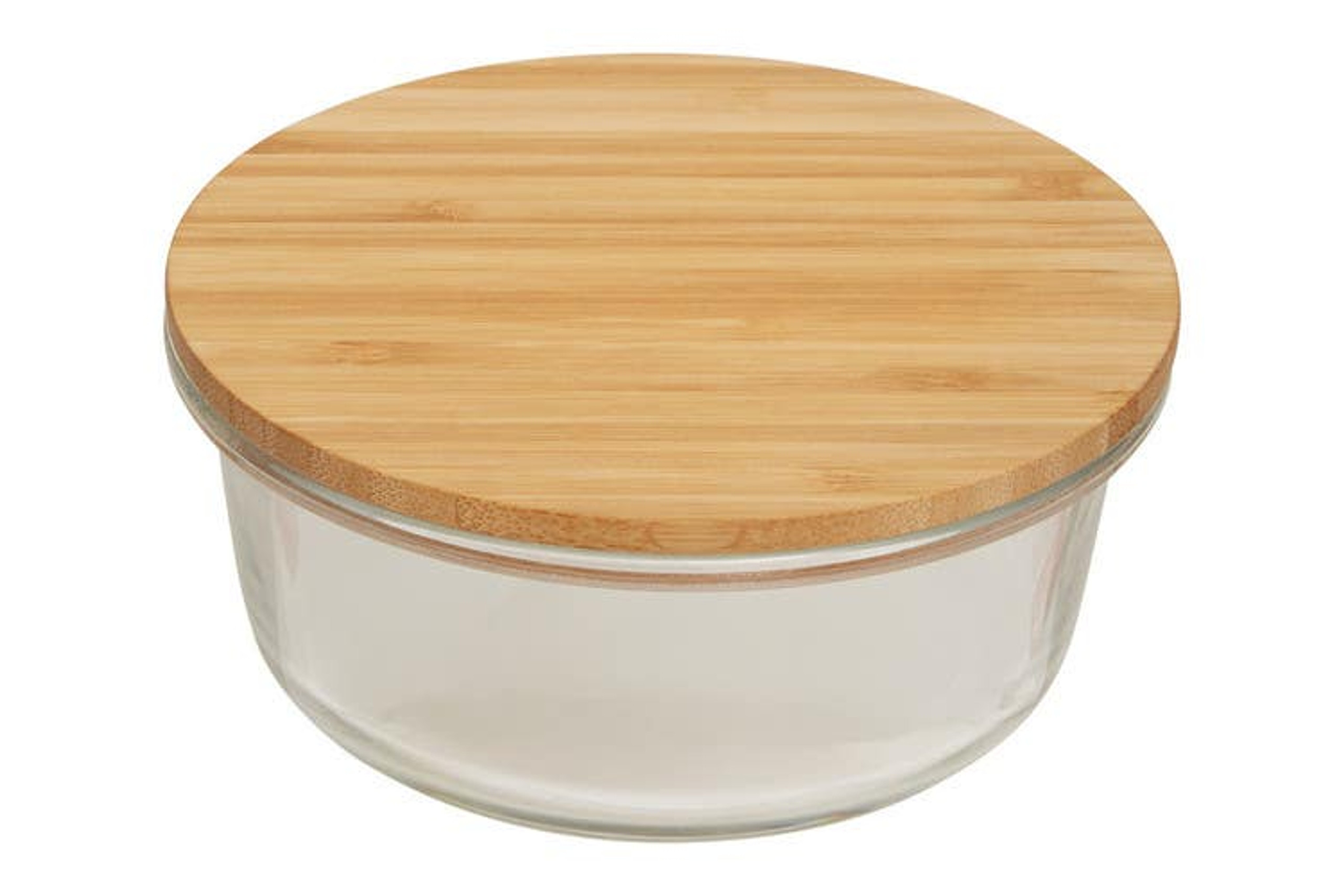 Cook Nook Freska 620ml Glass Container With Bamboo Lid