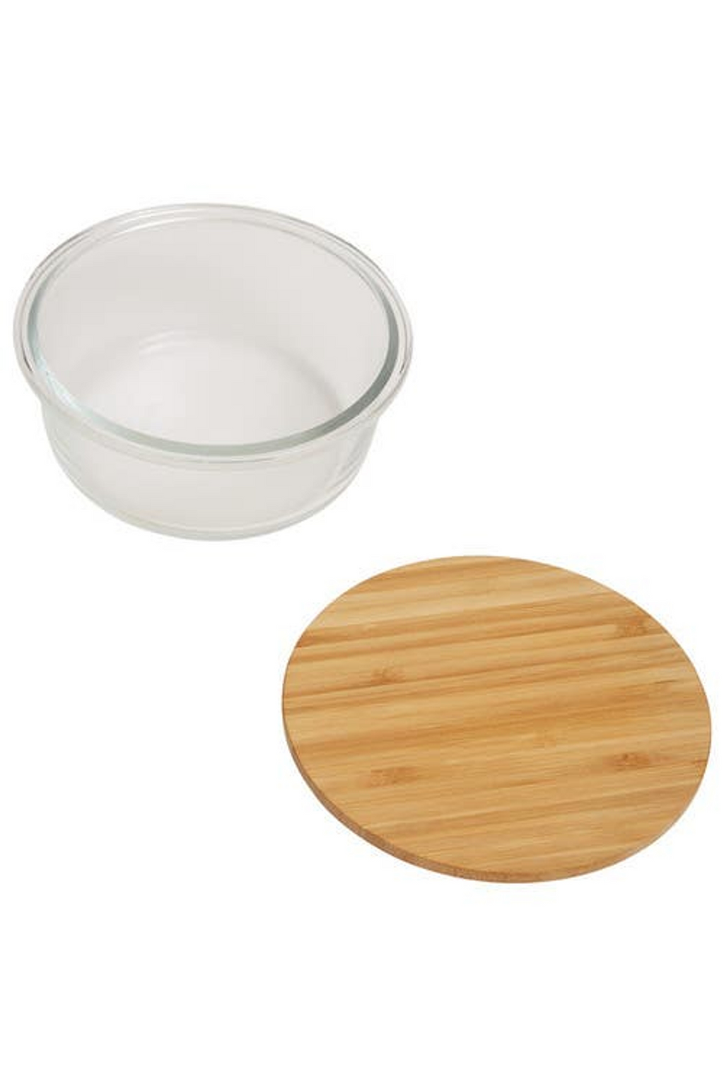 Cook Nook Freska 620ml Glass Container With Bamboo Lid