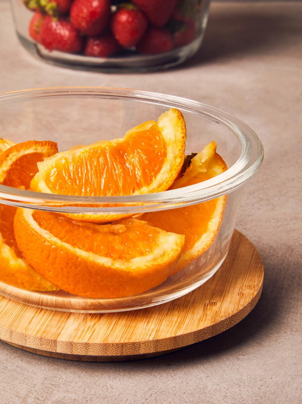 Cook Nook Freska 620ml Glass Container With Bamboo Lid