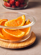 Cook Nook Freska 620ml Glass Container With Bamboo Lid