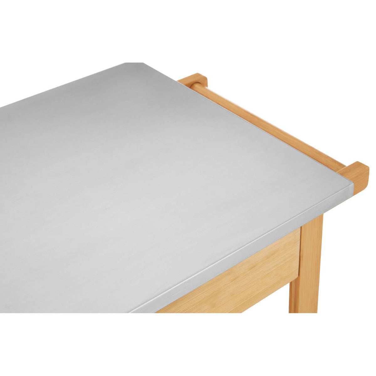 Harlow Bamboo One Drawer Kitchen Trolley