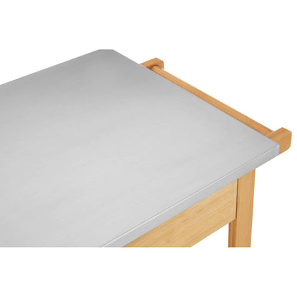 Harlow Bamboo One Drawer Kitchen Trolley