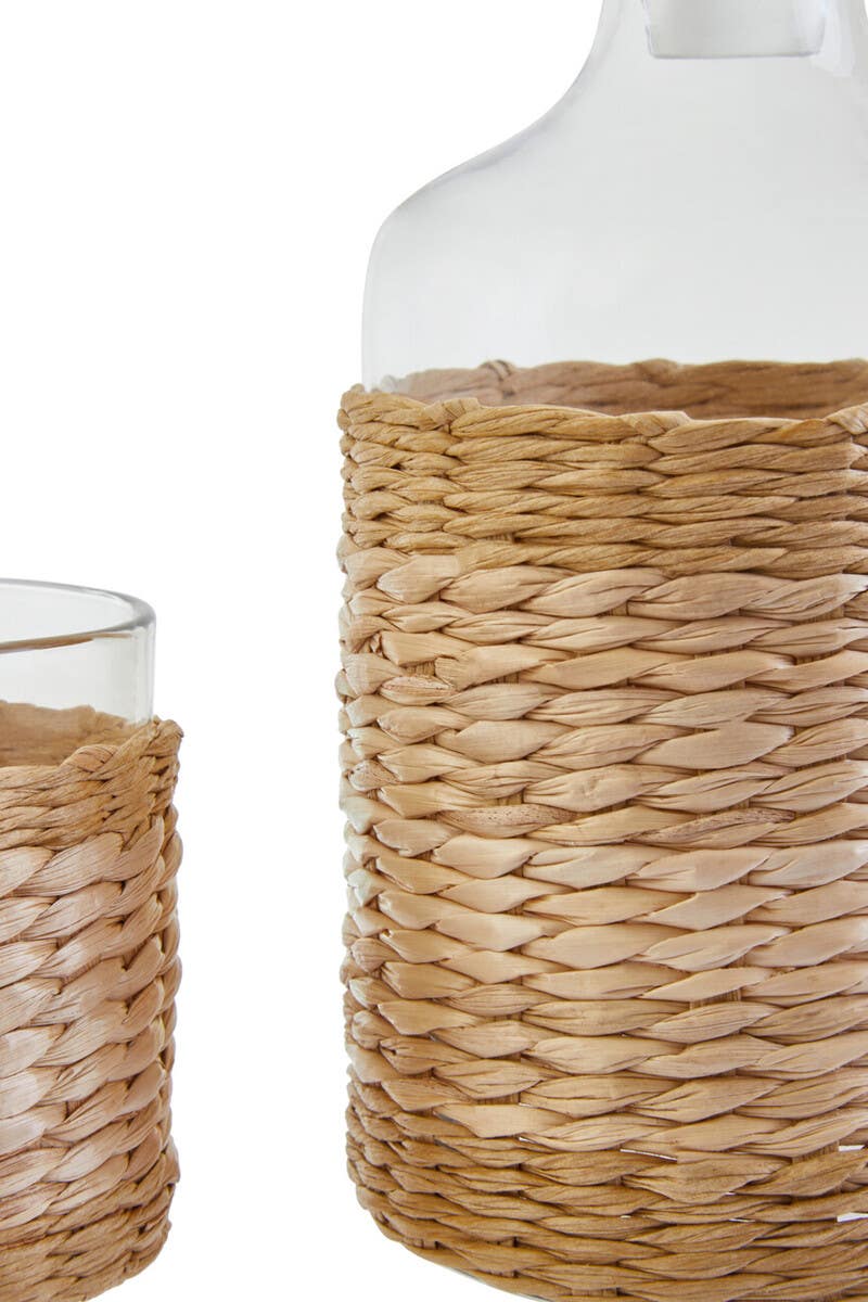 Juno Three Piece Glass And Decanter Set