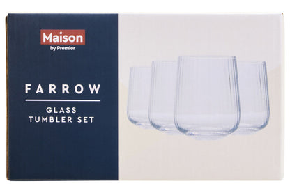Lyle Set of Four Glass Tumblers