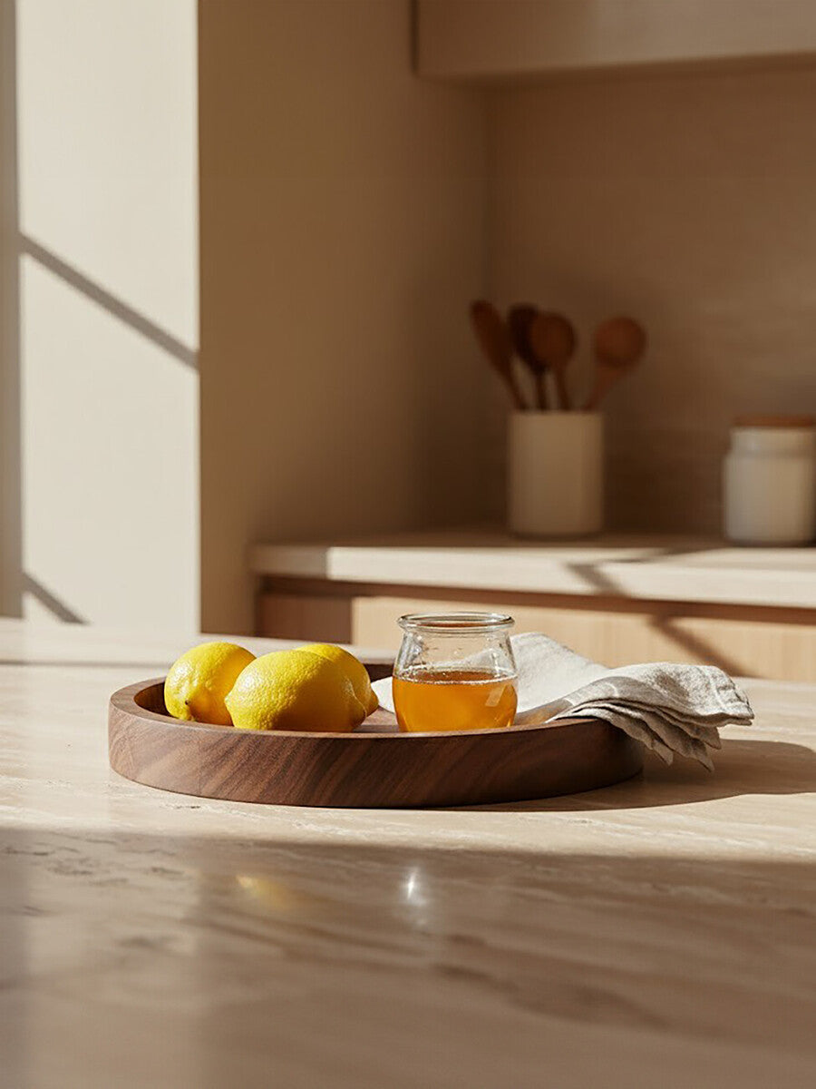 Rosi Small Sheesham Wood Tray