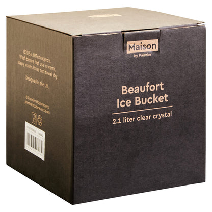 Beaufort Crystal Ice Bucket