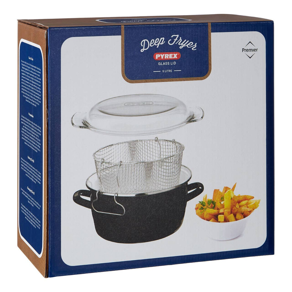 Telo Black Deep Fryer