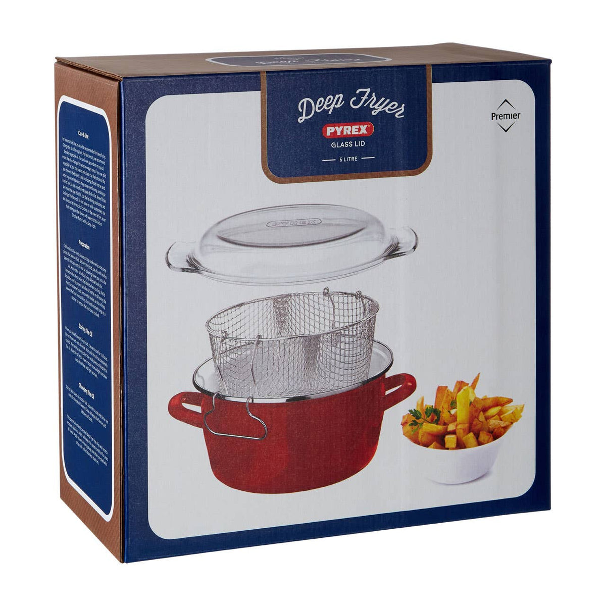 Telo Red Deep Fryer