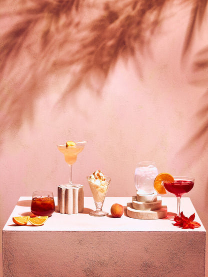 Torta Set of Four Waffle Cone Design Glass Sundae Dishes