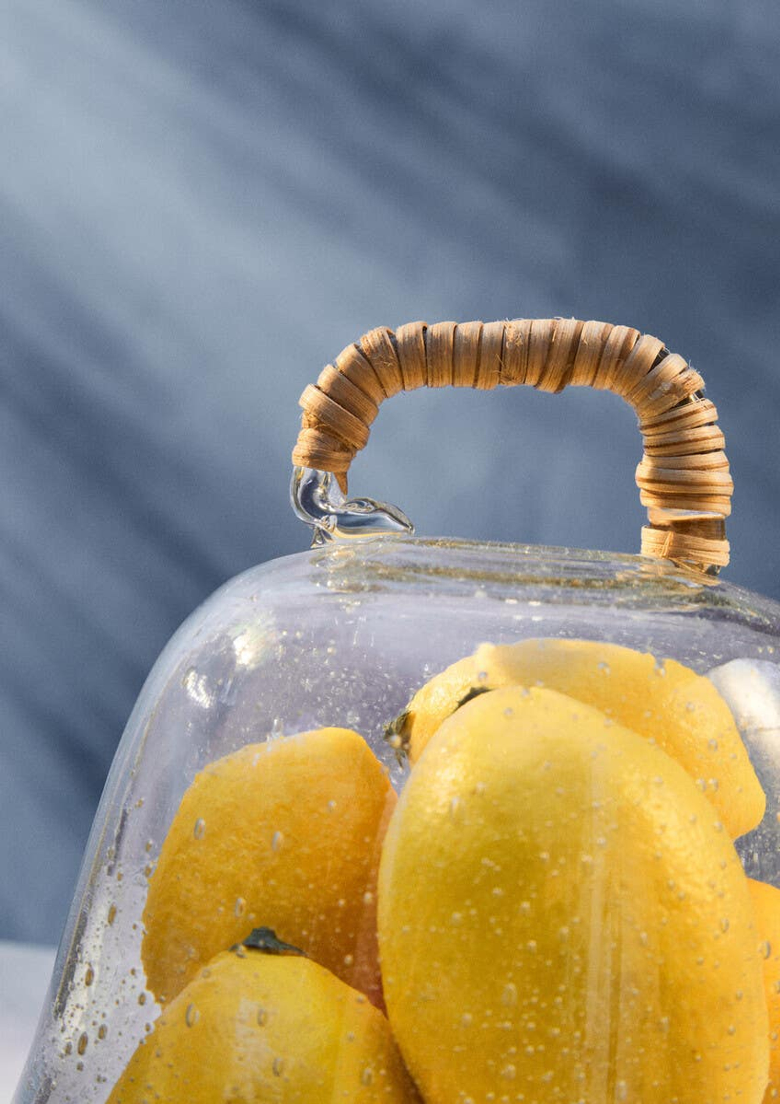 Cook Nook Garner Glass Cheese Dome with Mango Wood Base