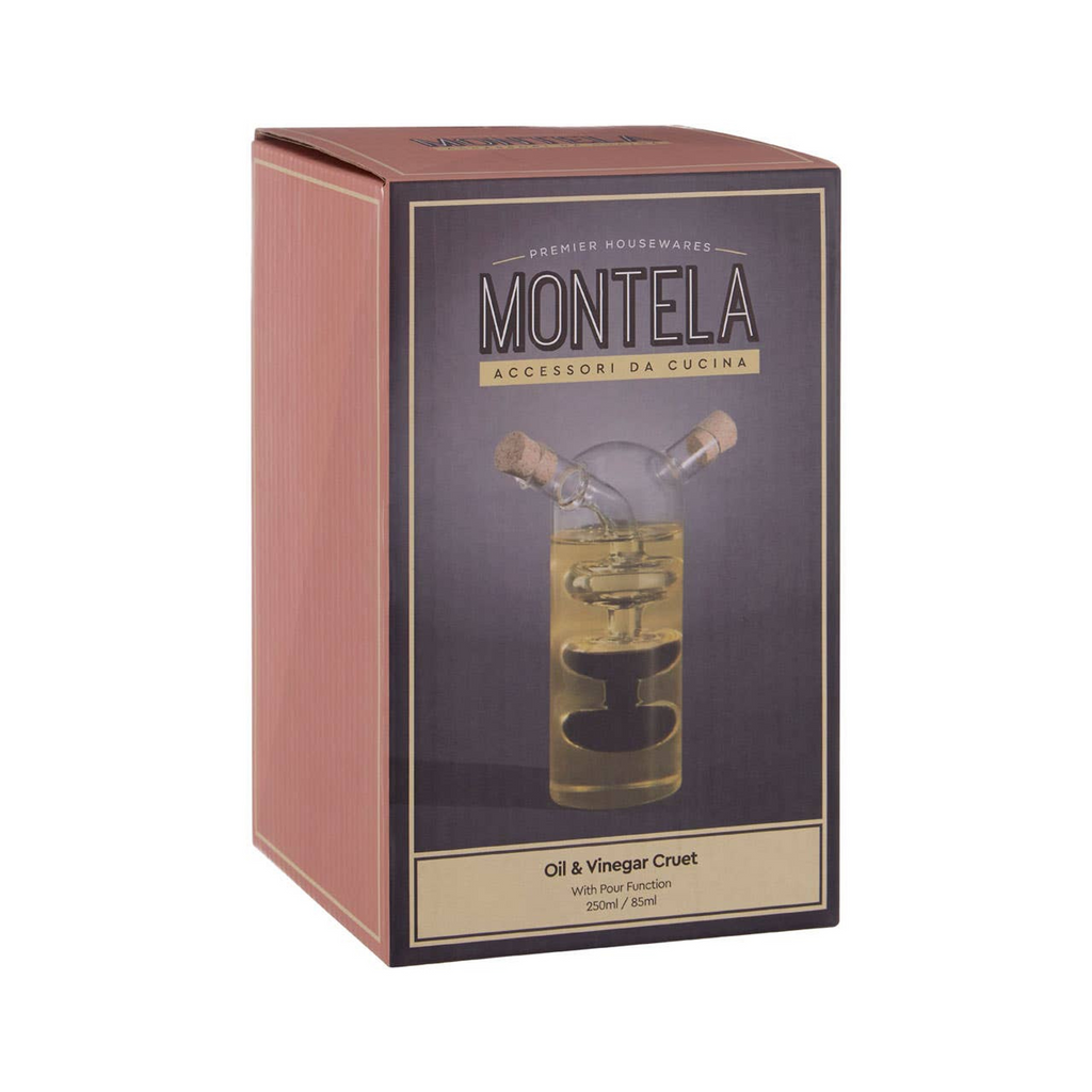 Cook Nook Montela Oil and Vinegar Pourer Glass Bottle