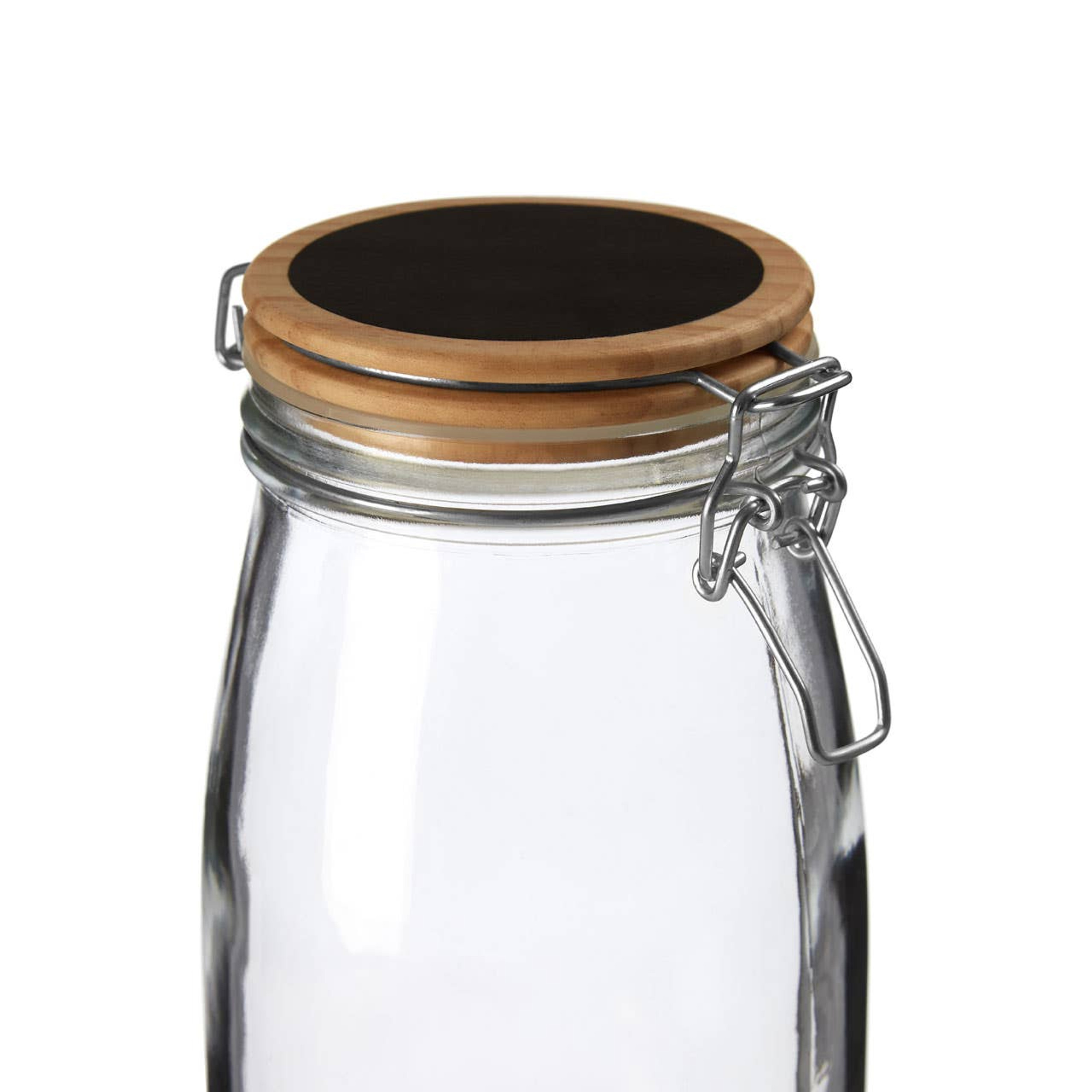 Cook Nook Appert Glass Storage Jar with Wooden Lid 1500 ml