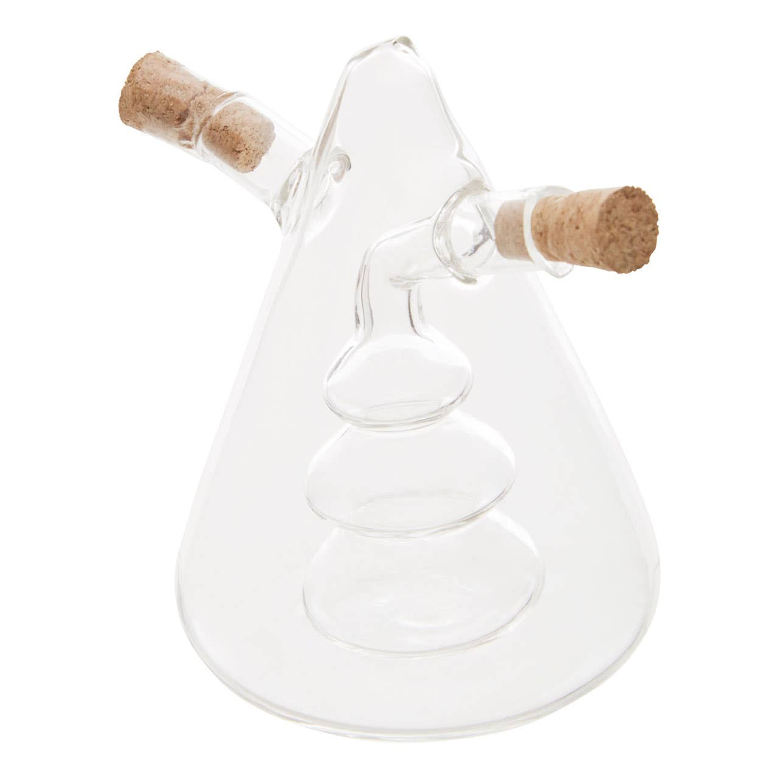 Cook Nook Montela Dual Oil and Vinegar Glass Bottle