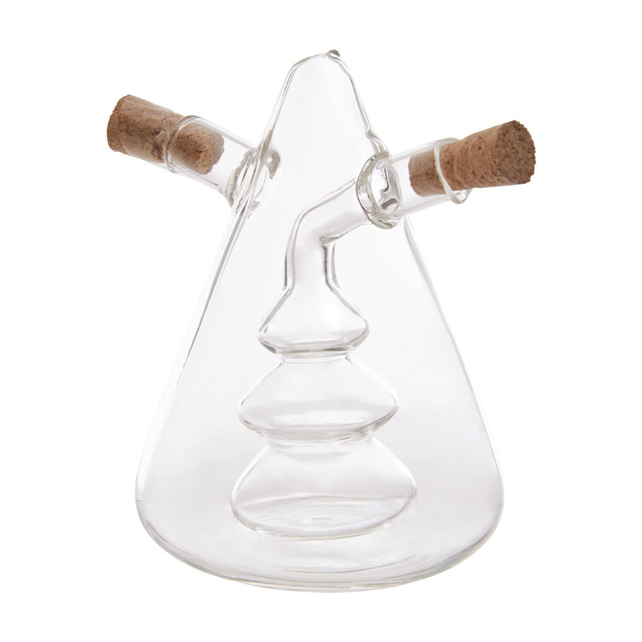 Cook Nook Montela Dual Oil and Vinegar Glass Bottle