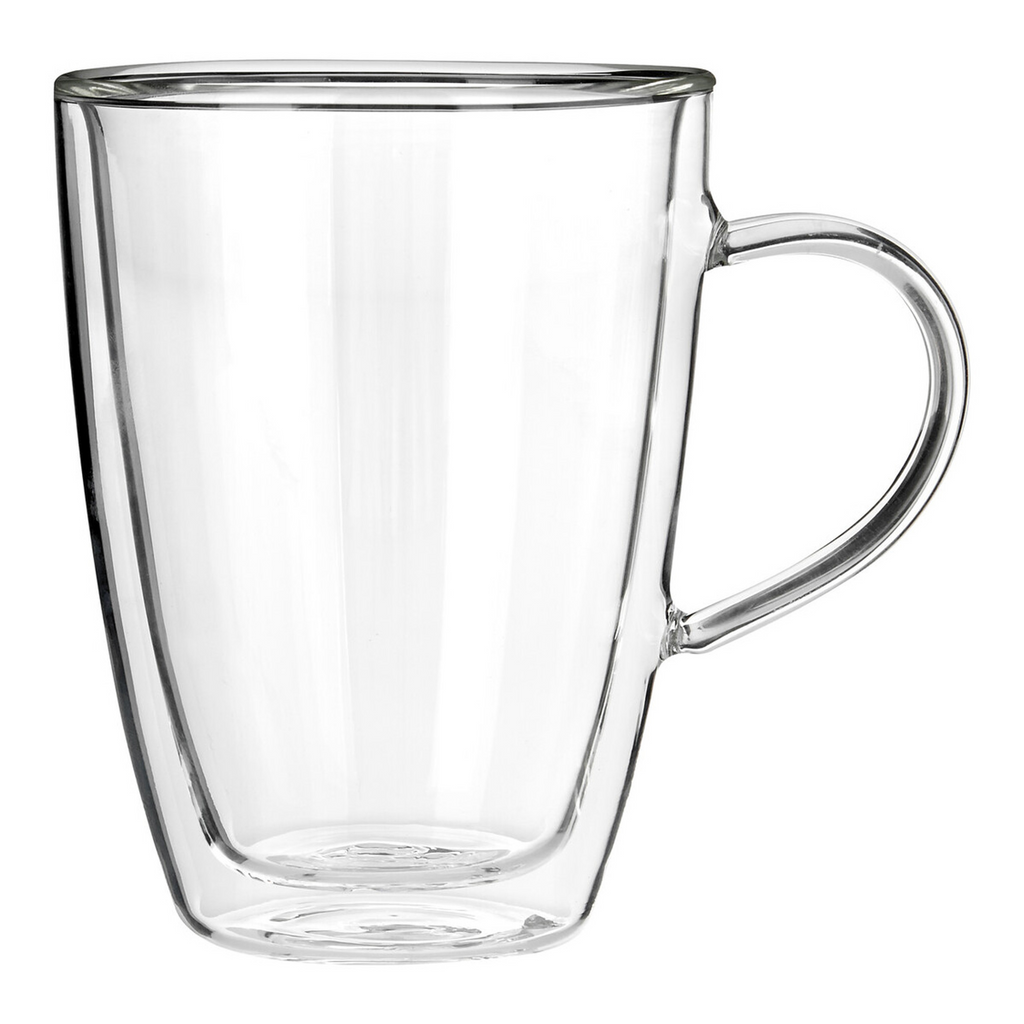 Cook Nook Amari Double Wall Glass Mug 330ml