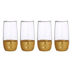 Cook Nook Set Of Four Astrid High Ball Glasses