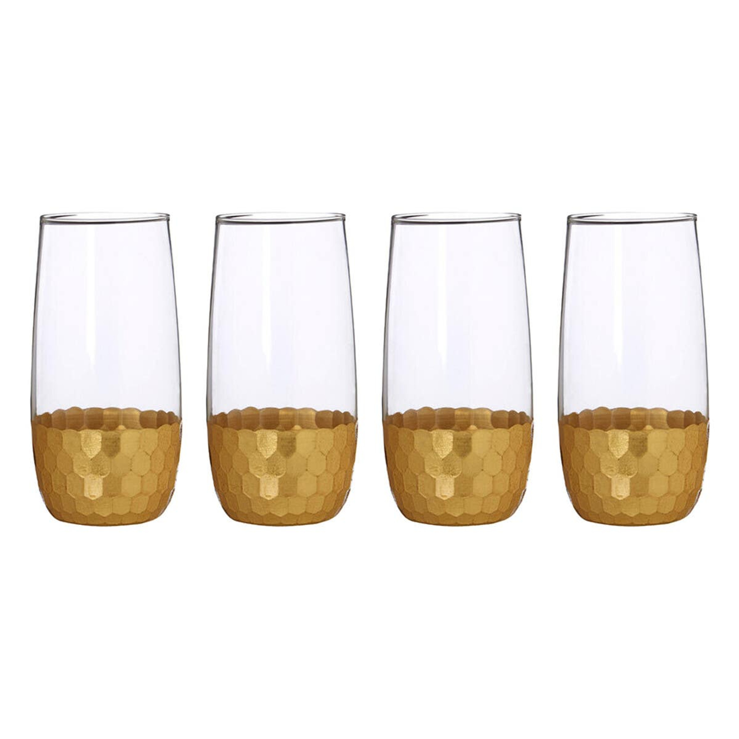 Cook Nook Set Of Four Astrid High Ball Glasses