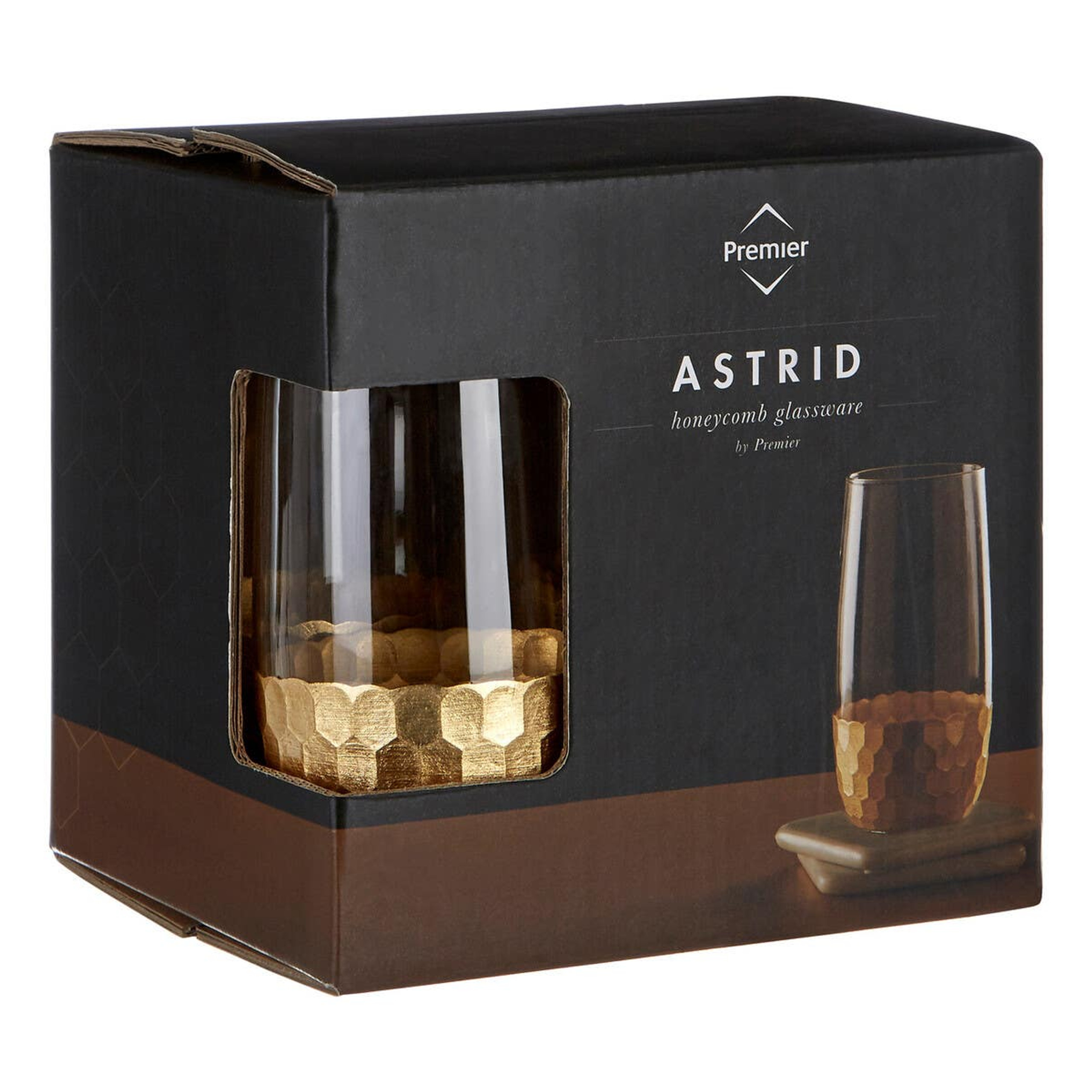Cook Nook Set Of Four Astrid High Ball Glasses
