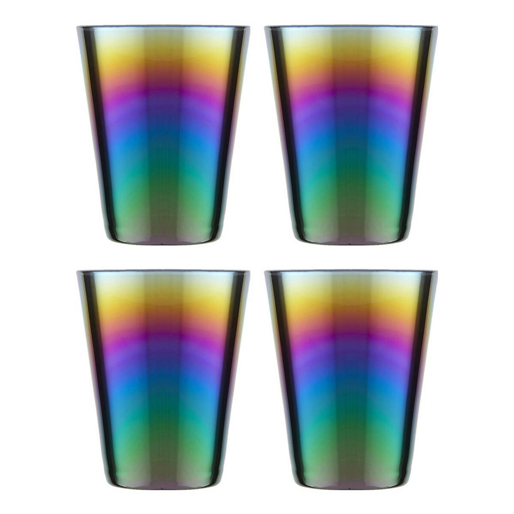 Cook Nook Aurora Glass Tumblers Set of 4