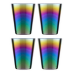 Cook Nook Aurora Glass Tumblers Set of 4