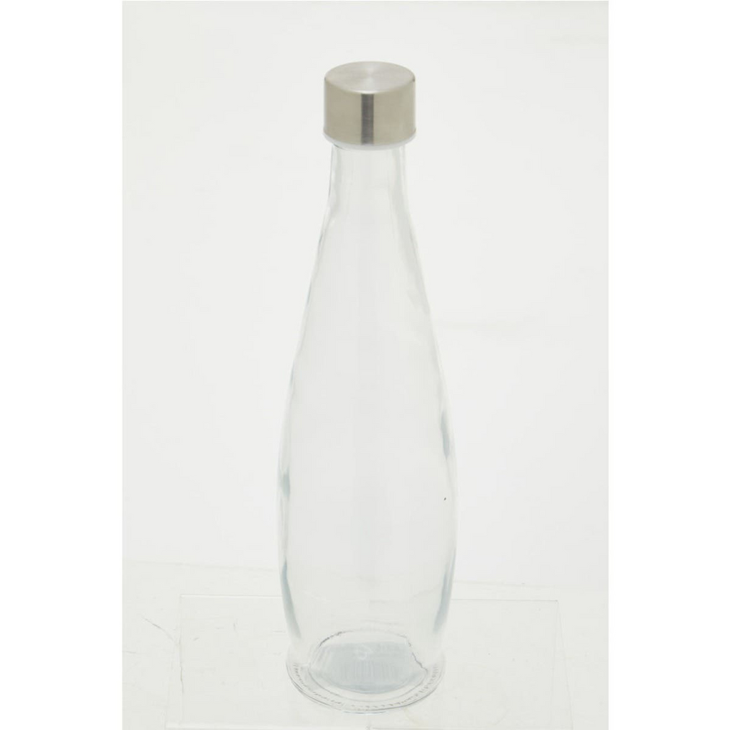 Cook Nook Dayla Clear Glass 1000ml Bottle With Metal Lid