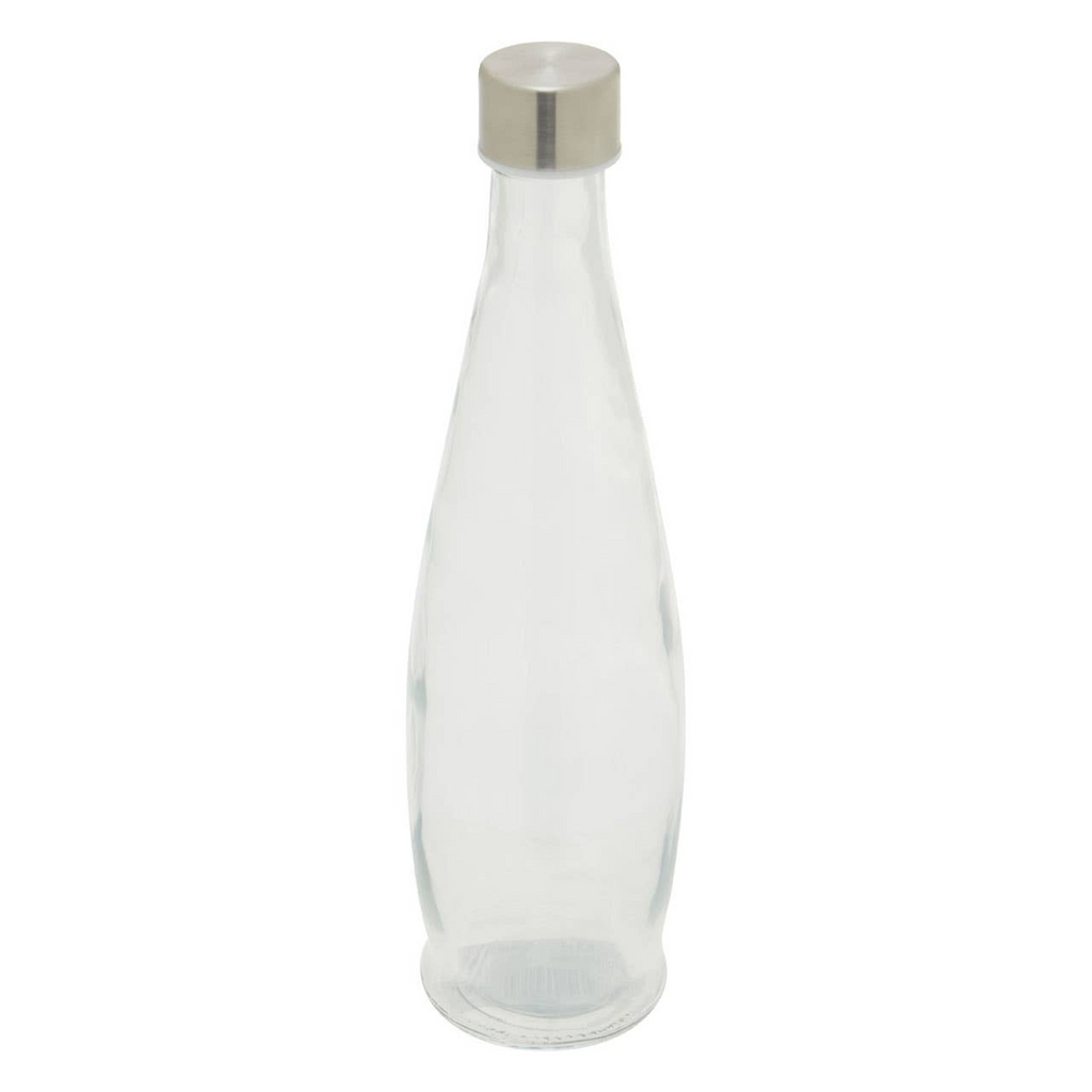 Cook Nook Dayla Clear Glass 1000ml Bottle With Metal Lid