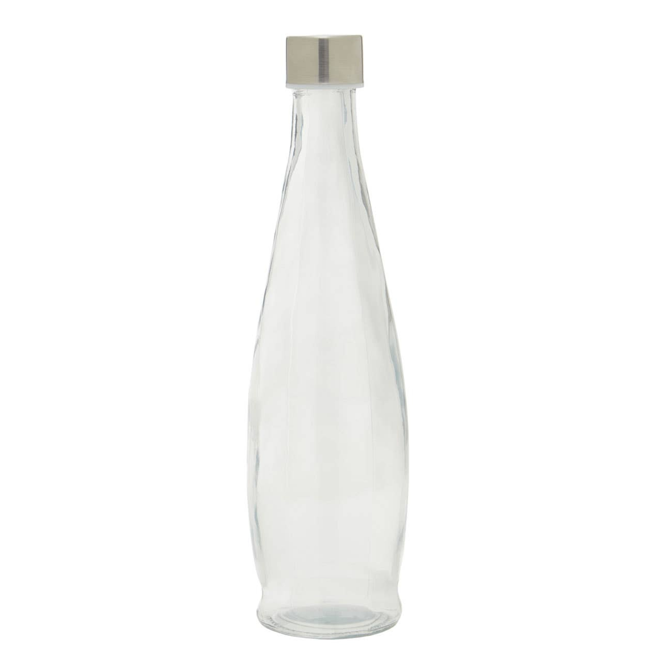 Cook Nook Dayla Clear Glass 1000ml Bottle With Metal Lid
