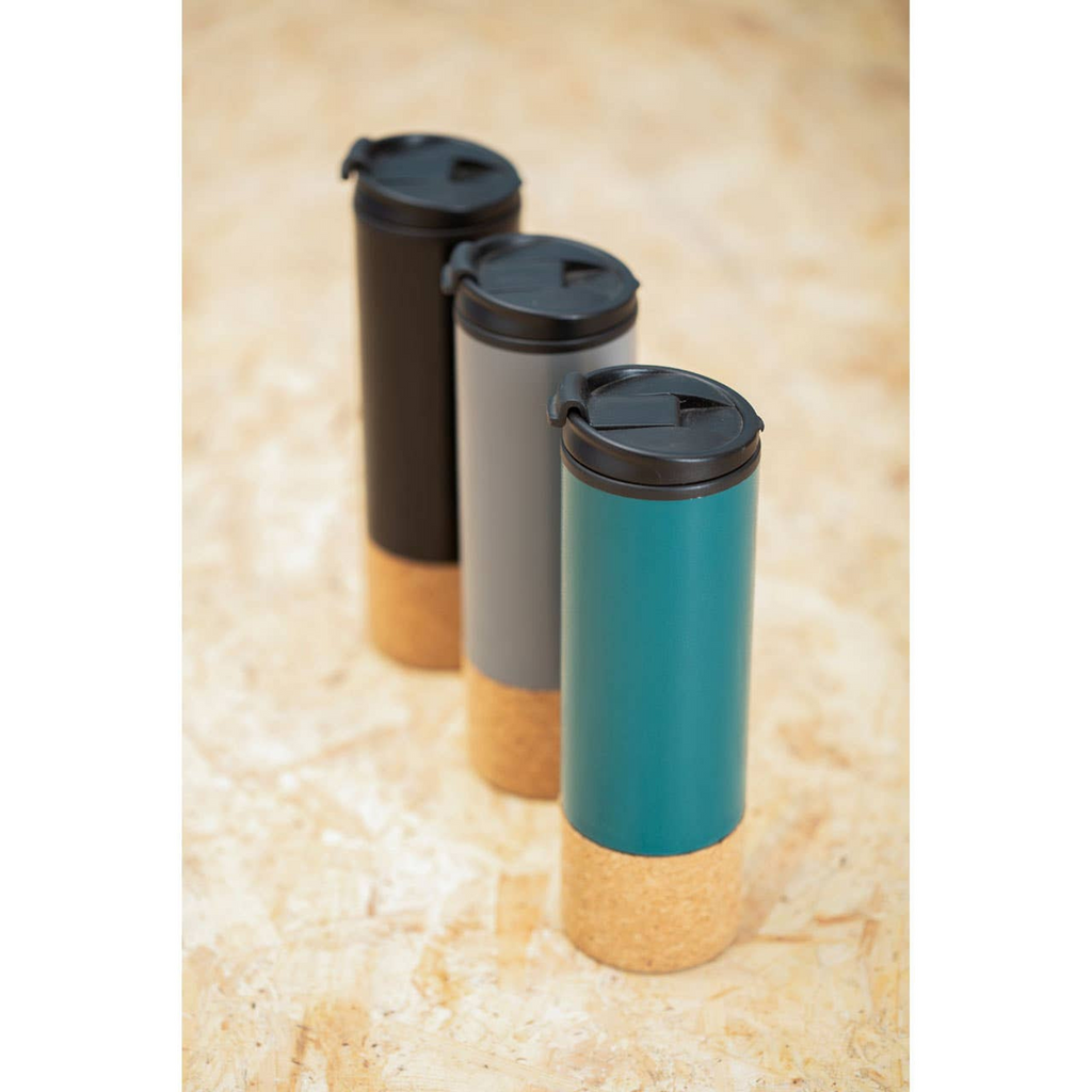 Cook Nook Mimo Cool Grey Double Wall Travel Mug