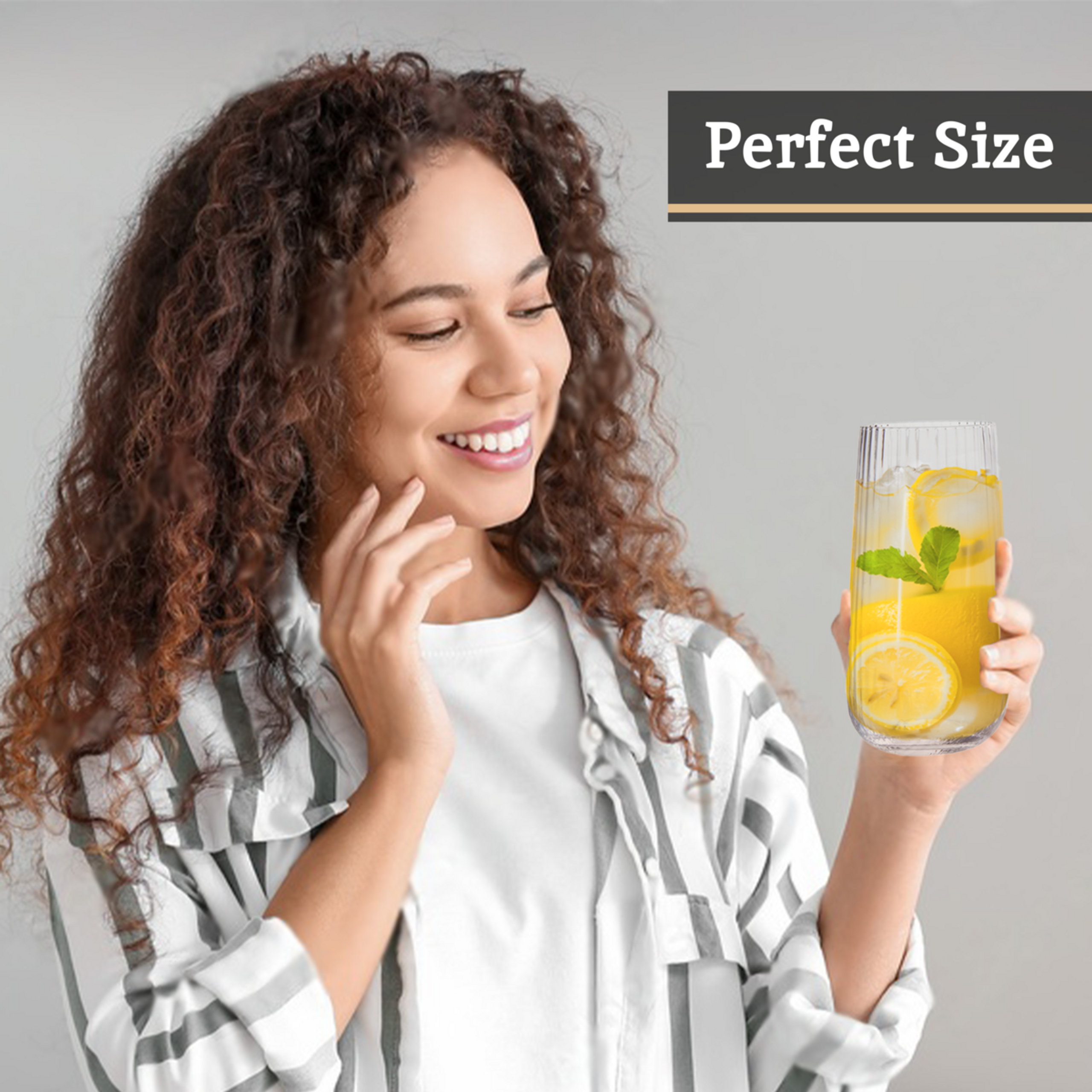 Cook Nook Lyle Set of Four Hi Ball Glasses