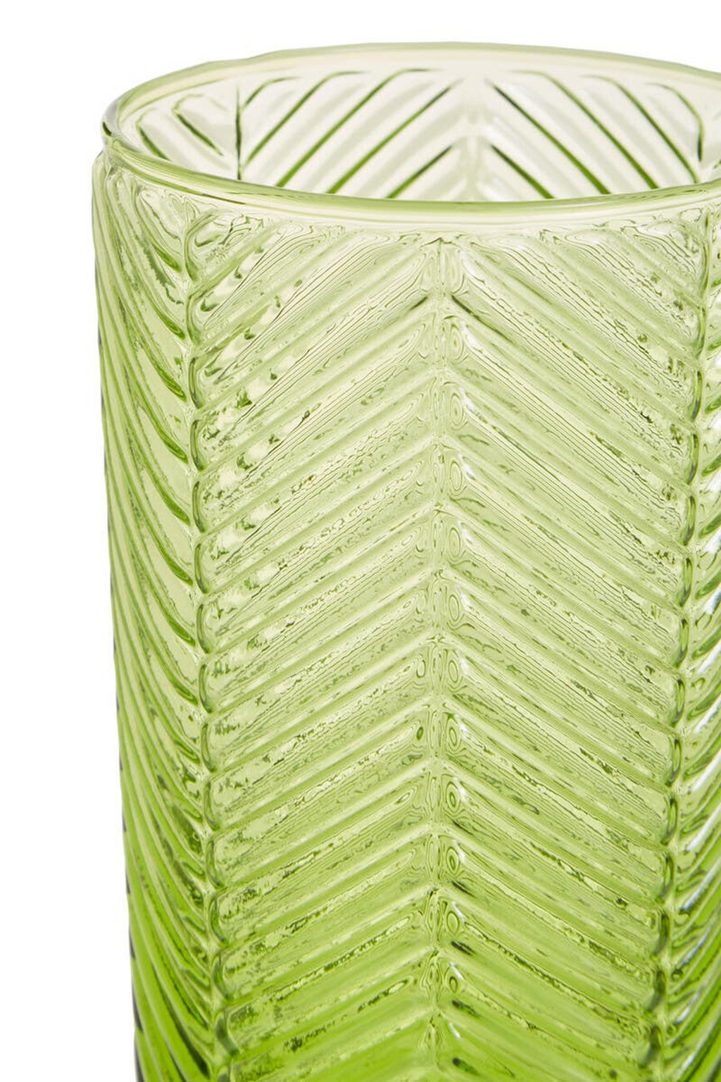 Cook Nook Fleur Set Of Four Green Highball Glasses