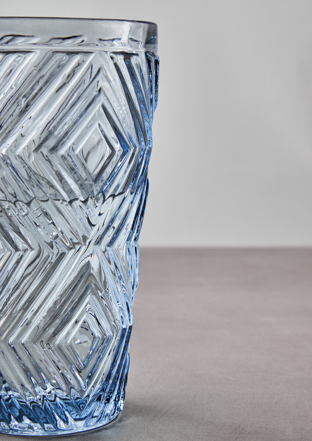 Cook Nook Fleur Set Of Four Blue Highball Glasses